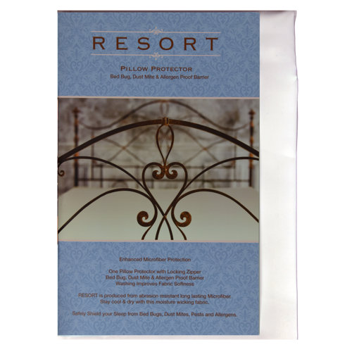 SleepSafeBedding Resort Bed Bug, Dust Mite and Allergen Proof Pillow